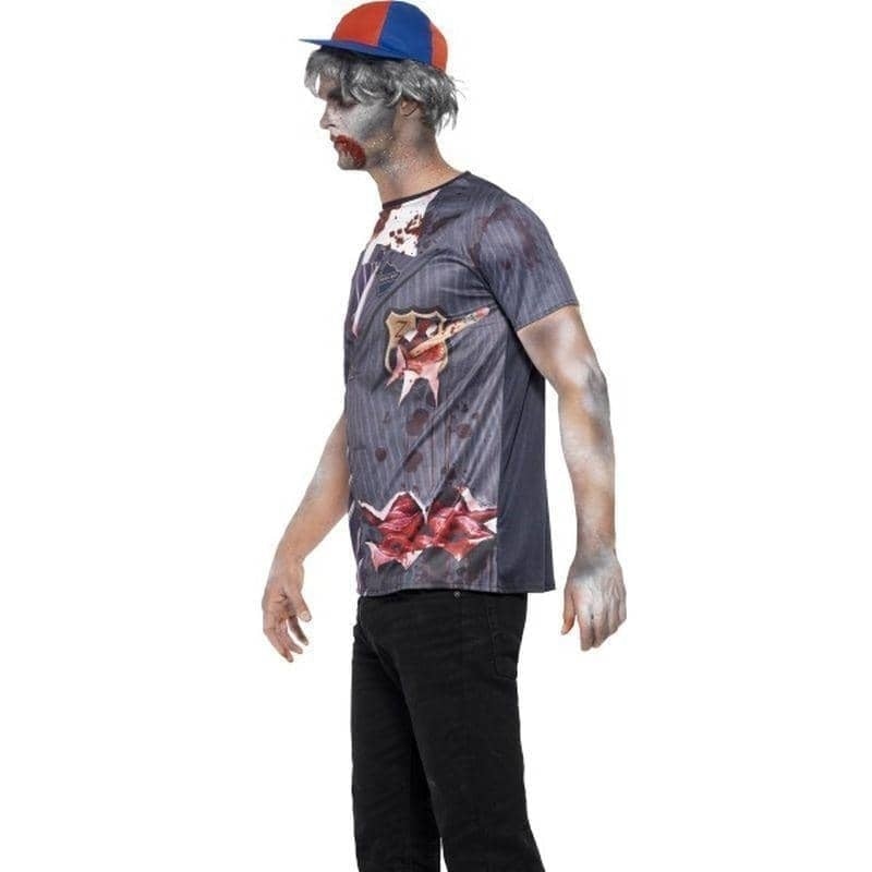 Size Chart Zombie School Boy Adult Blue