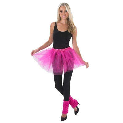 Adults Tu Bright Fancy Dress Pink_1 rub-9051NS