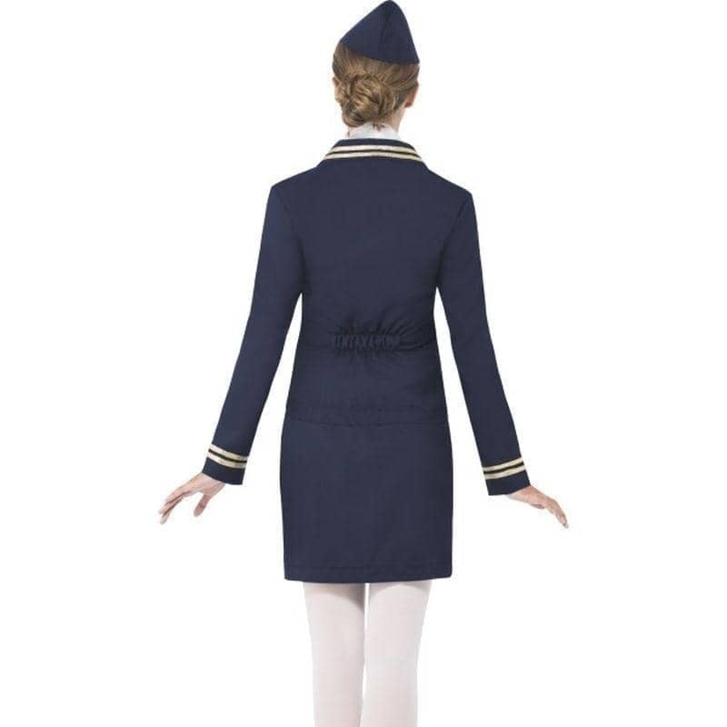 Airways Attendant Costume Adult Blue_2 sm-43878M