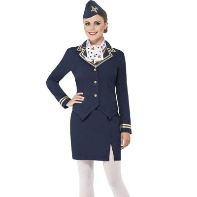 Airways Attendant Costume Adult Blue_1 sm-43878L