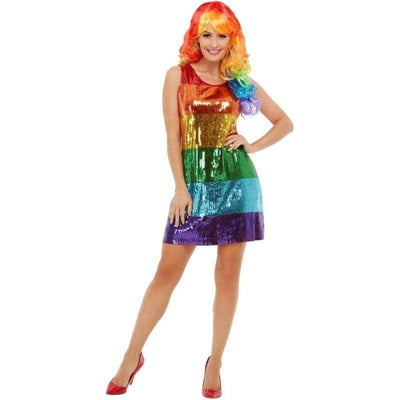 All That Glitters Rainbow Costume Adult Multi_1 sm-51001L