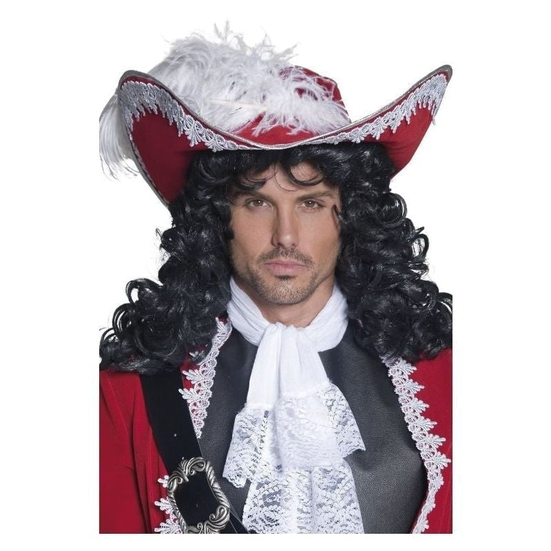 Authentic Pirate Hat Adult Red_2 