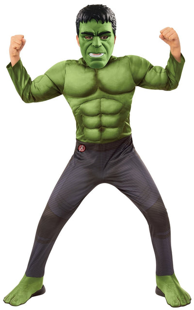 Hulk Deluxe Child Costume Avengers Endgame 2 rub-700686M MAD Fancy Dress