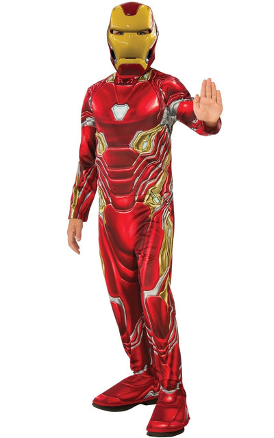 Iron Man Child Mark 50 Costume Avengers 1 rub-700660L MAD Fancy Dress