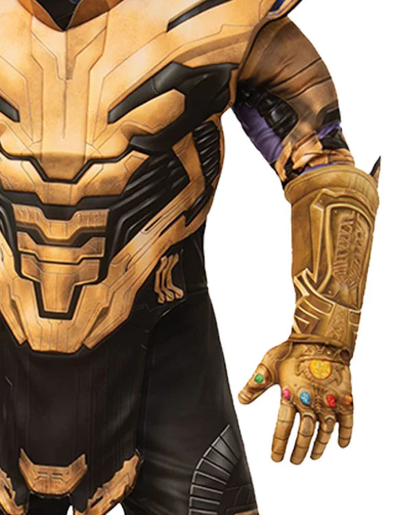 Thanos Endgame Deluxe Mens Muscle Costume 3 MAD Fancy Dress