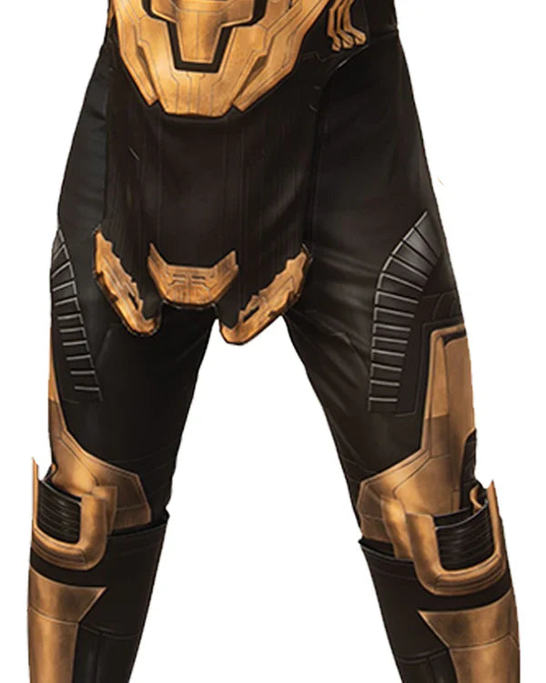 Thanos Endgame Deluxe Mens Muscle Costume 4 MAD Fancy Dress