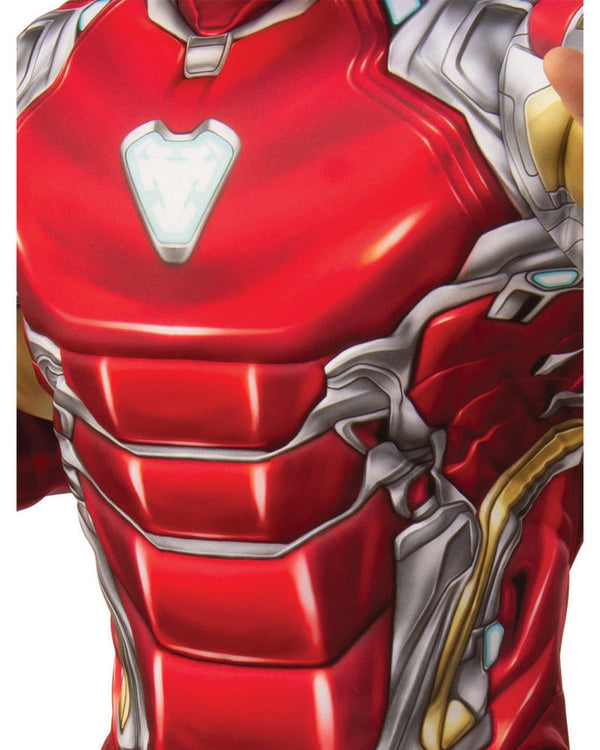 Iron Man Deluxe Mens Avengers Endgame Costume 3 MAD Fancy Dress