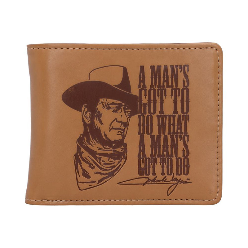 A Mans Got To Do What A Mans Got To Do John Wayne Wallet