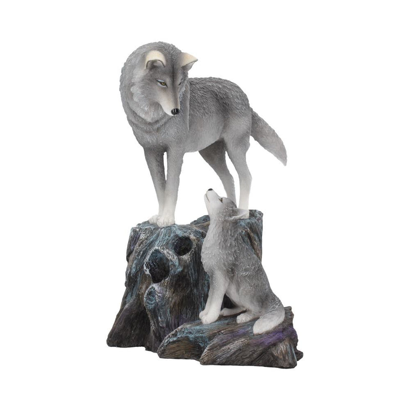 Guidance Ornament Wolf and Pup Figurine by Lisa Parker 25cm LP