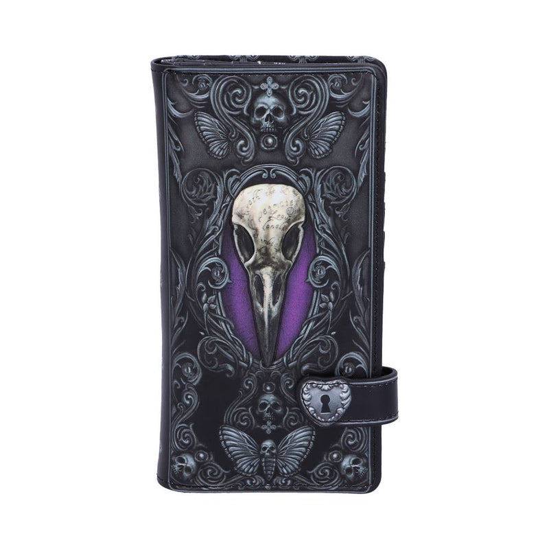 Edgar Allen Poe Nevermore Raven Purse Edgars 18.5cm