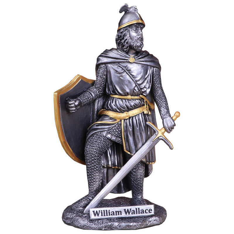 Set of Six Scottish Guardian William Wallace Figurines