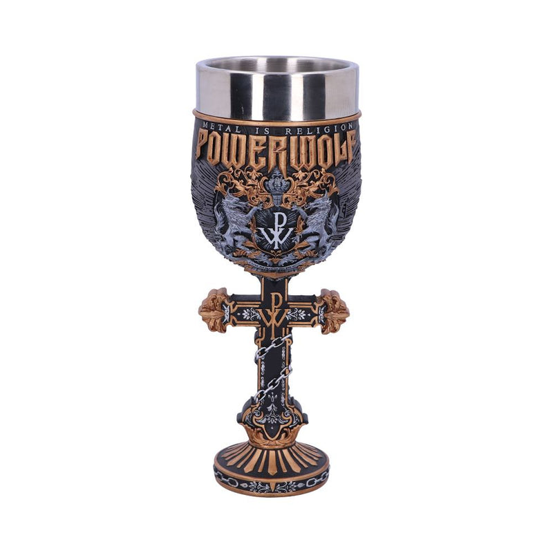 Powerwolf Metal is Religion Rock Band Goblet 22.5cm Officially Licensed