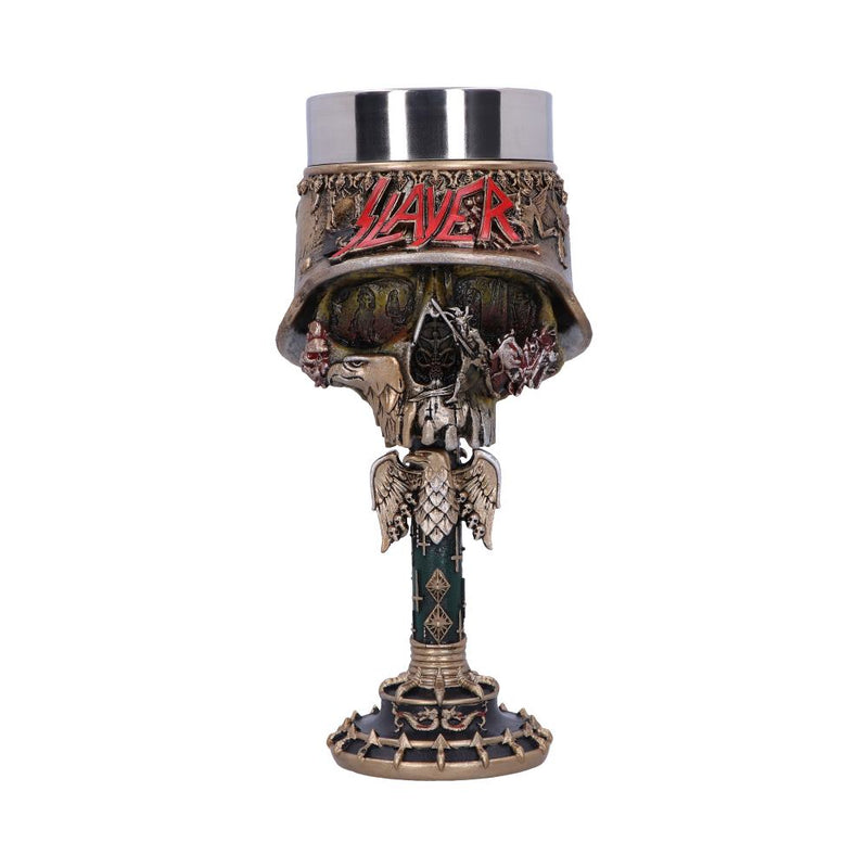Slayer Eagle Helmet Skull Logo Goblet 19.5cm Officially Licensed