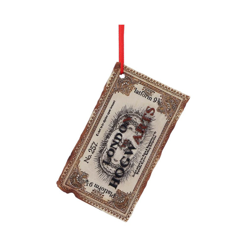 Harry Potter Hogwarts Express Ticket Hanging Ornament