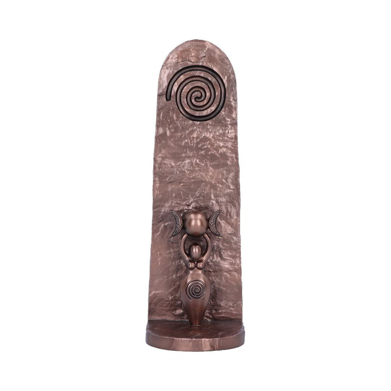 Exclusive Bronze Spiral Goddess Incense Holder 235cm