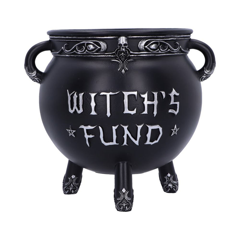 Witchs Fund Cauldron Money Box 16.5cm