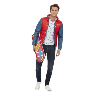 Back To The Future Marty Mcfly Costume Red_1 sm-52309L