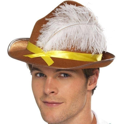 Bavarian Hat Adult Brown_1 sm-38461