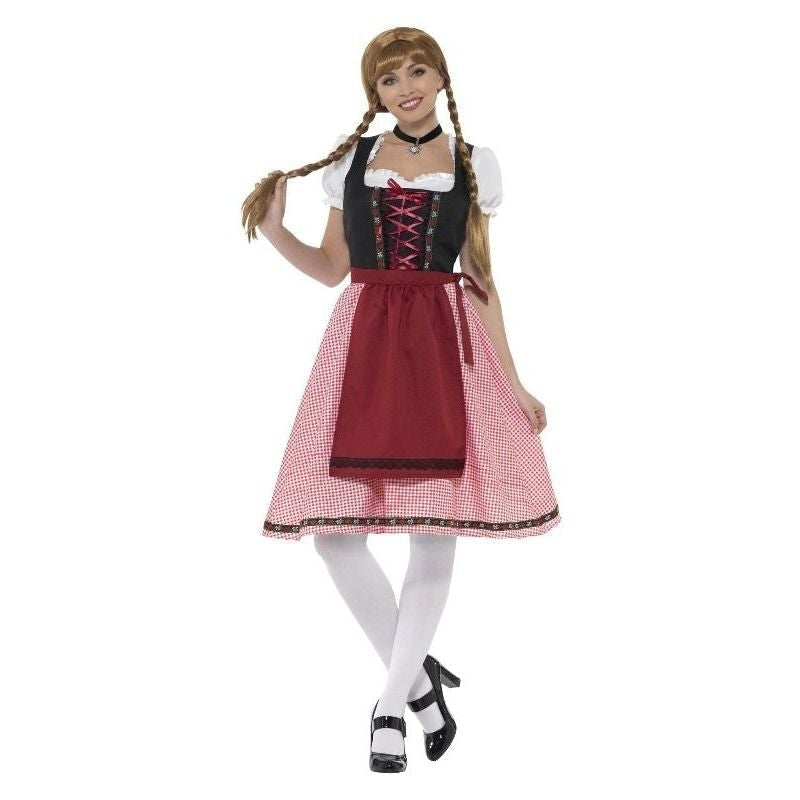 Bavarian Tavern Maid Costume Adult Red Black_2 sm-49668l