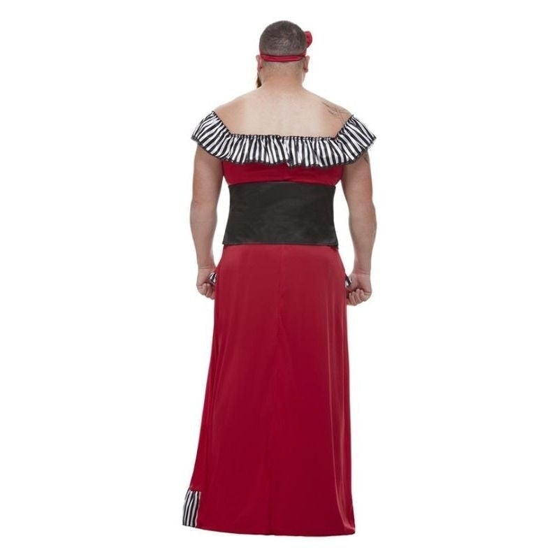 Bearded Lady Costume Adult Red_2 sm-50806M