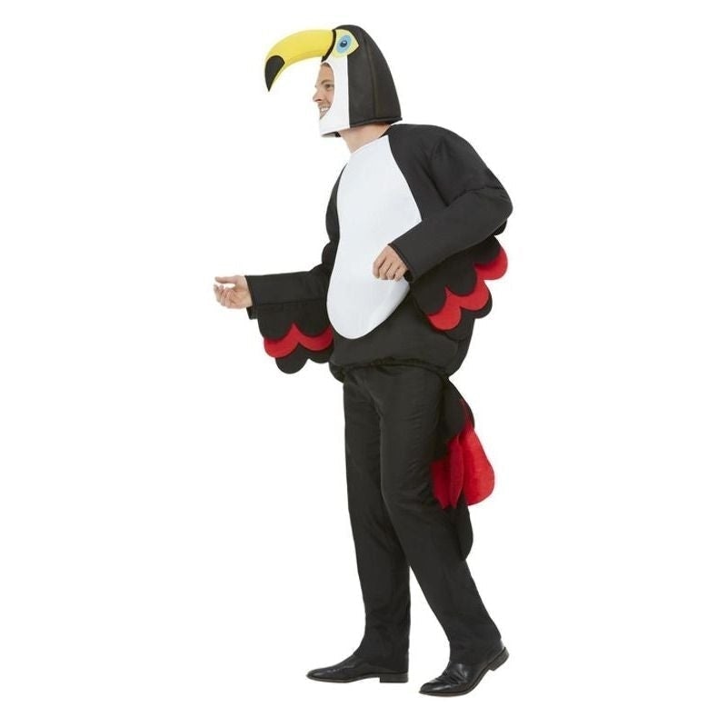 Bird Of Paradise Toucan Costume Adult Black_3 