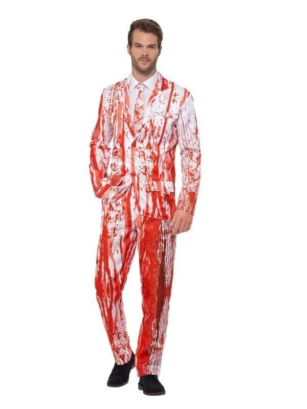 Blood Drip Suit Adult Red_1 sm-40384L