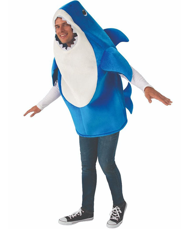 Daddy Shark Adult Blue Costume