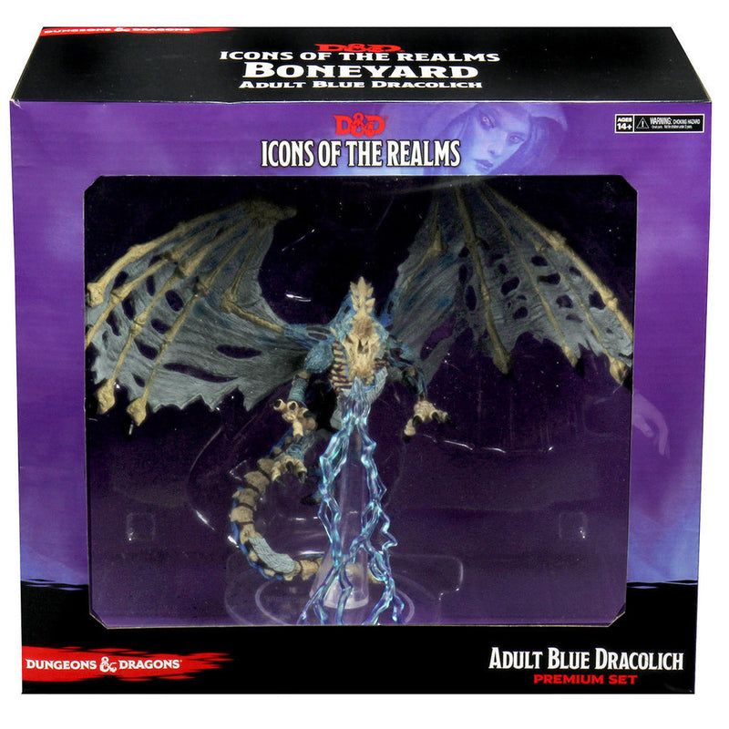 Dungeons and Dragons D&D Boneyard Premium Set Blue Dracolich