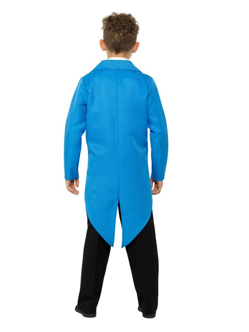 Blue Tailcoat Kids Butler Costume