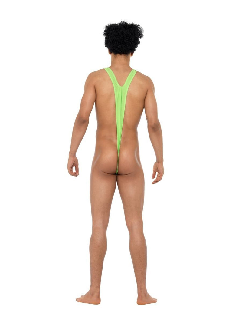 Size Chart Borat Mankini Adult Lime Green Costume Swimsuit