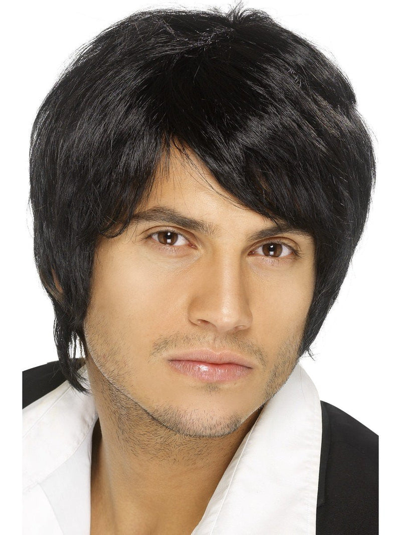 Boy Band Wig Adult Black