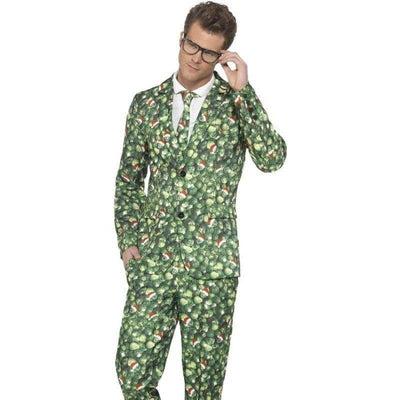 Brussel Sprout Suit Adult Green_1 sm-41010L