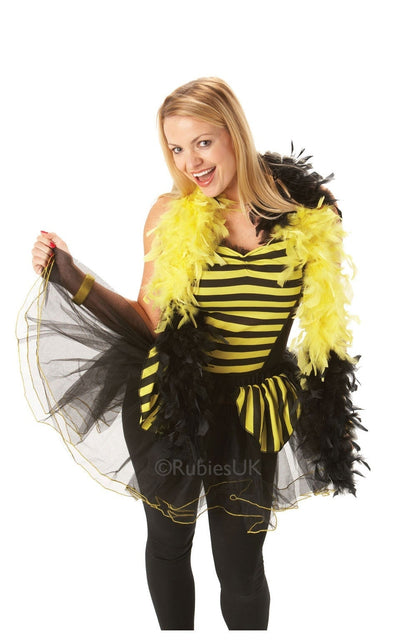 Bumblebee Basque Top Yellow and White Ladies Costume_1 rub-889378L
