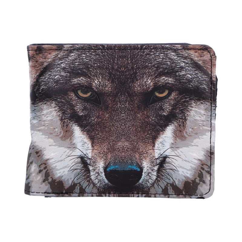 Portrait of a Wolf Embossed Wallet