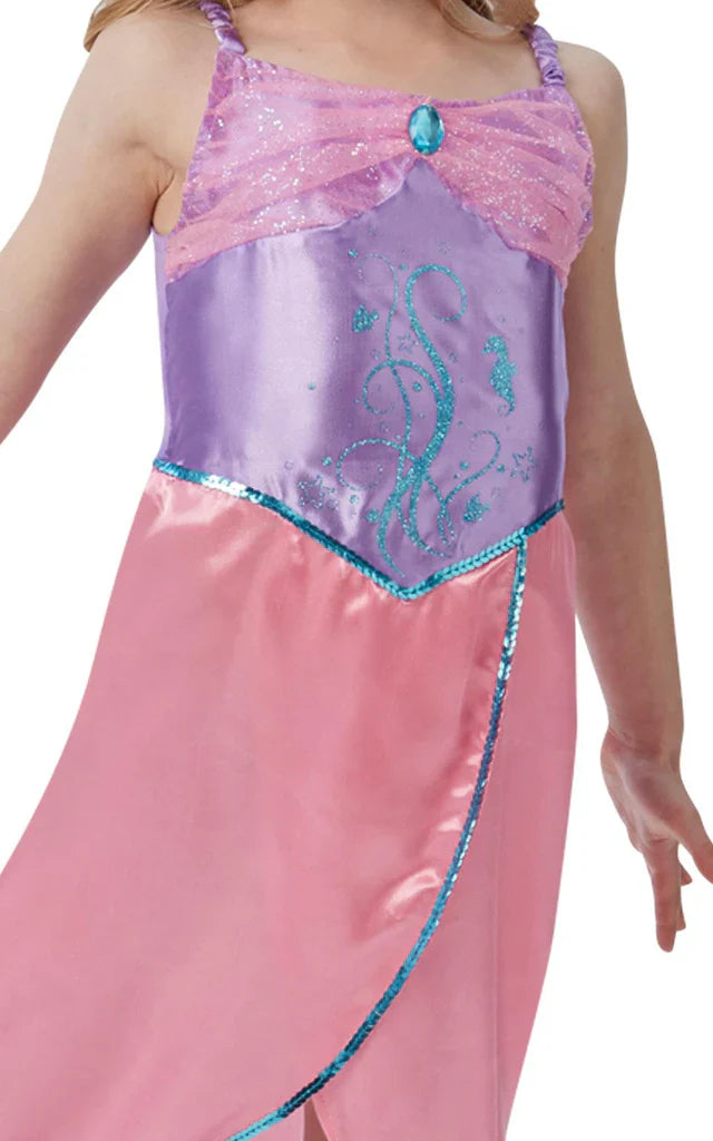 Mermaid Costume Kids Pink Dress