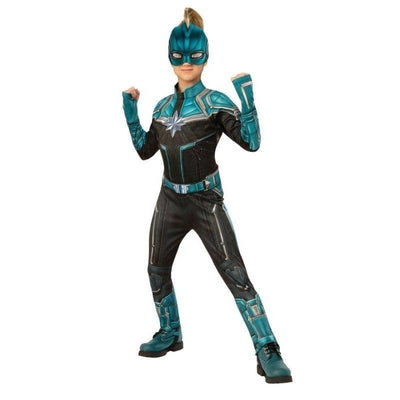 Captain Marvel Girls Kree Suit Costume_1 rub-700598S