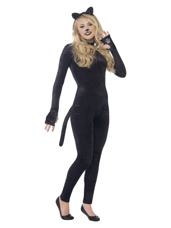 Cat Costume Kids Black