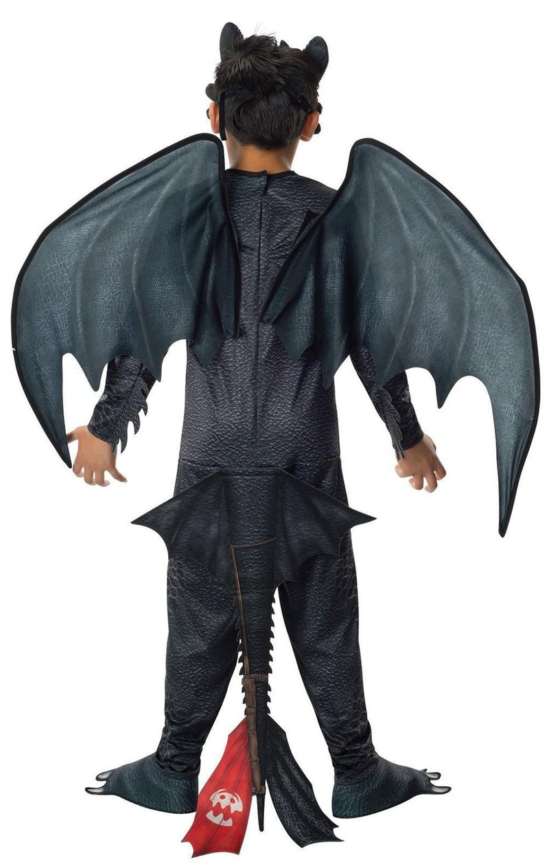 How To Train Your Dragon Night Fury Toothless Costume 2 rub-610103M MAD Fancy Dress