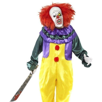 Classic Horror Clown Costume Adult Yellow_1 sm-24376L