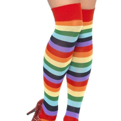 Clown Socks Long Adult Multi_1 sm-24153