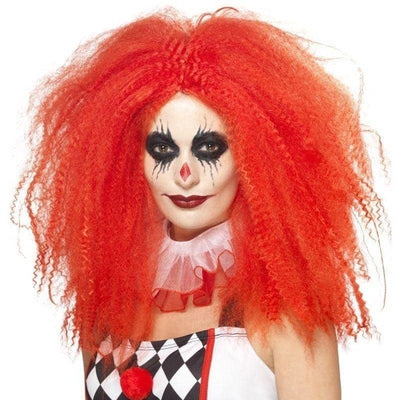 Clown Wig Adult Red_1 sm-44741