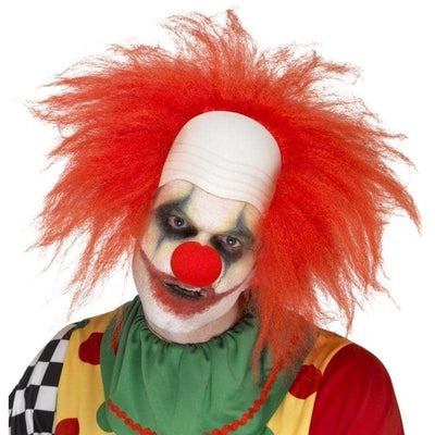 Clown Wig Deluxe Adult Red_1 sm-44898