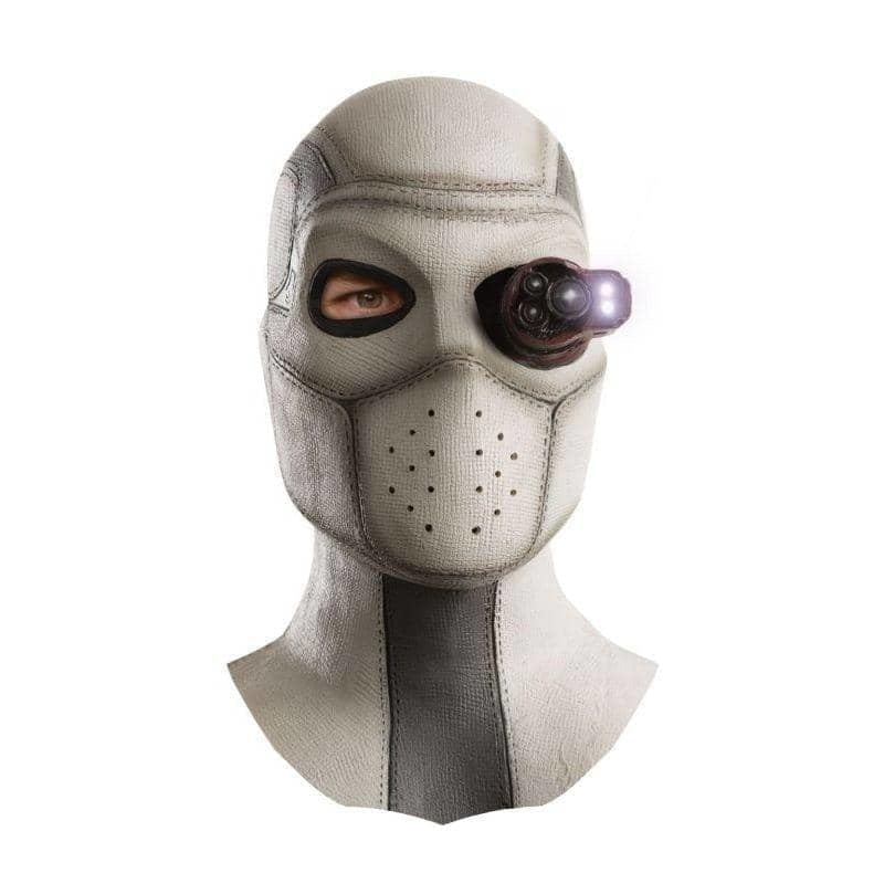 Deadshot Suicide Squad Overhead Lighted Latex Mask_1 rub-68859NS