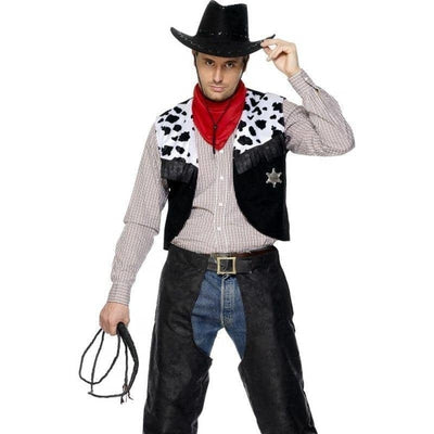 Cowboy Costume Adult Black_1 sm-31754L