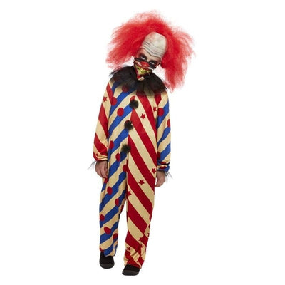 Creepy Clown Costume Red & Blue_1 sm-64004L