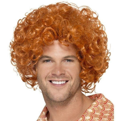 Curly Afro Wig Adult Ginger_1 sm-43654
