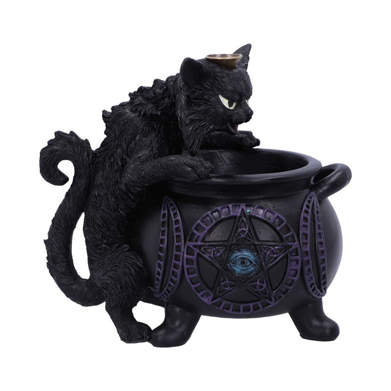 Spites Cauldron Gothic Backflow Incense Burner 16.3cm