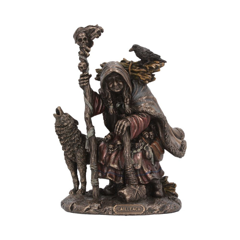 Cailleach Celtic Goddess Bronze Figurine 185cm