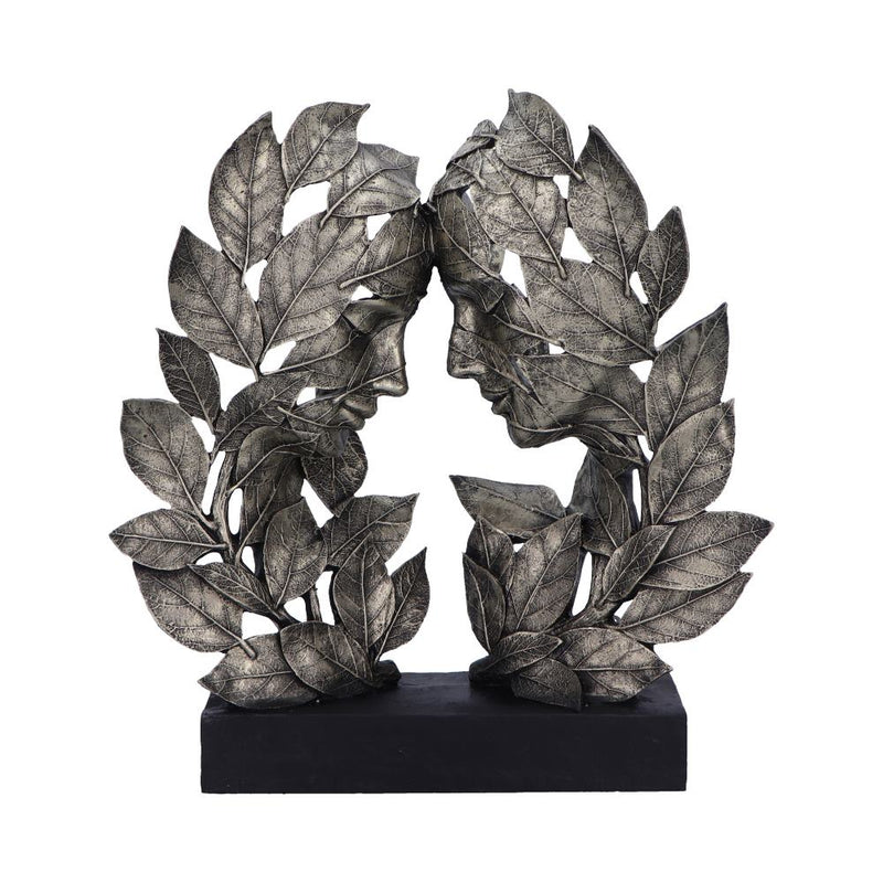 Natural Emotion  Love Silver Statue 31cm