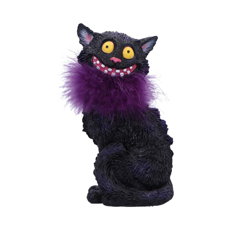 Furgus Black Cat Feather Boa Figurine 195cm